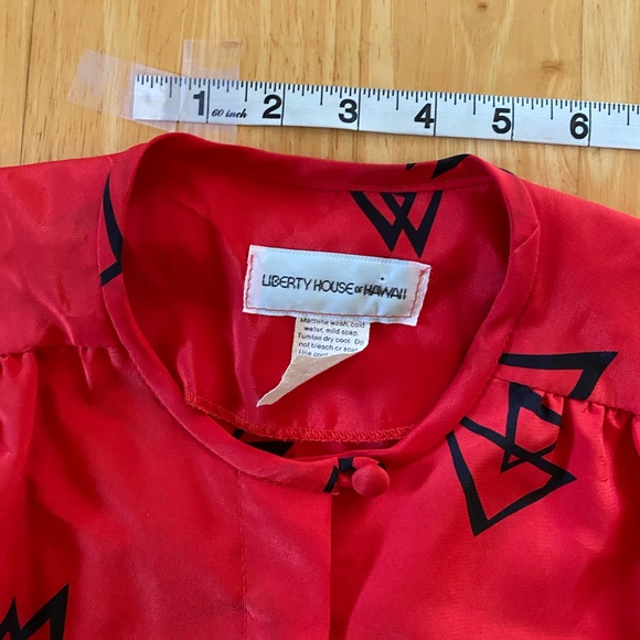 Vintage Liberty House of Hawaii blouse - Picture 10 of 12